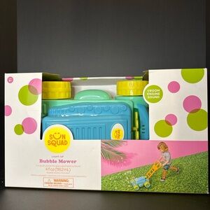 Sun Squad Light-Up Bubble Mower Toy with Engine Sound‎ Ages 3+ NIB